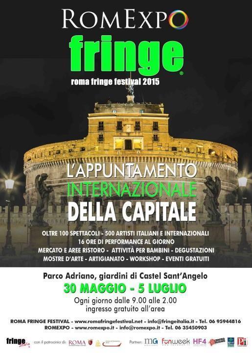 Romexpo Roma Fringe Festival Castel Sant Angelo nero