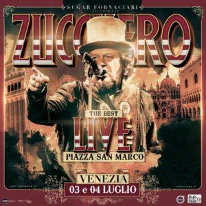 Zucchero Sugar Fornaciari in Concerto il 3 ed il 4 Luglio 2018 a Venezia | The Best live